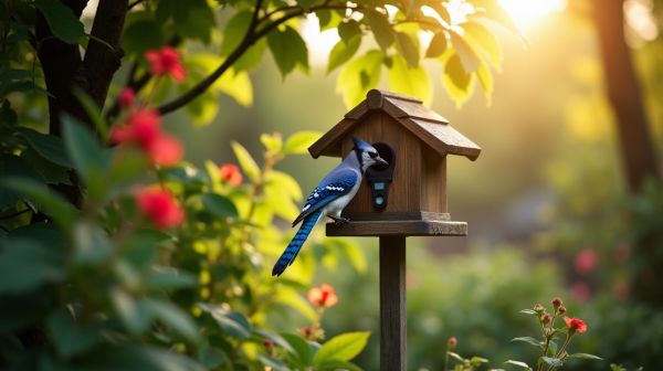 Optimiser l'observation des oiseaux avec une mangeoire caméra